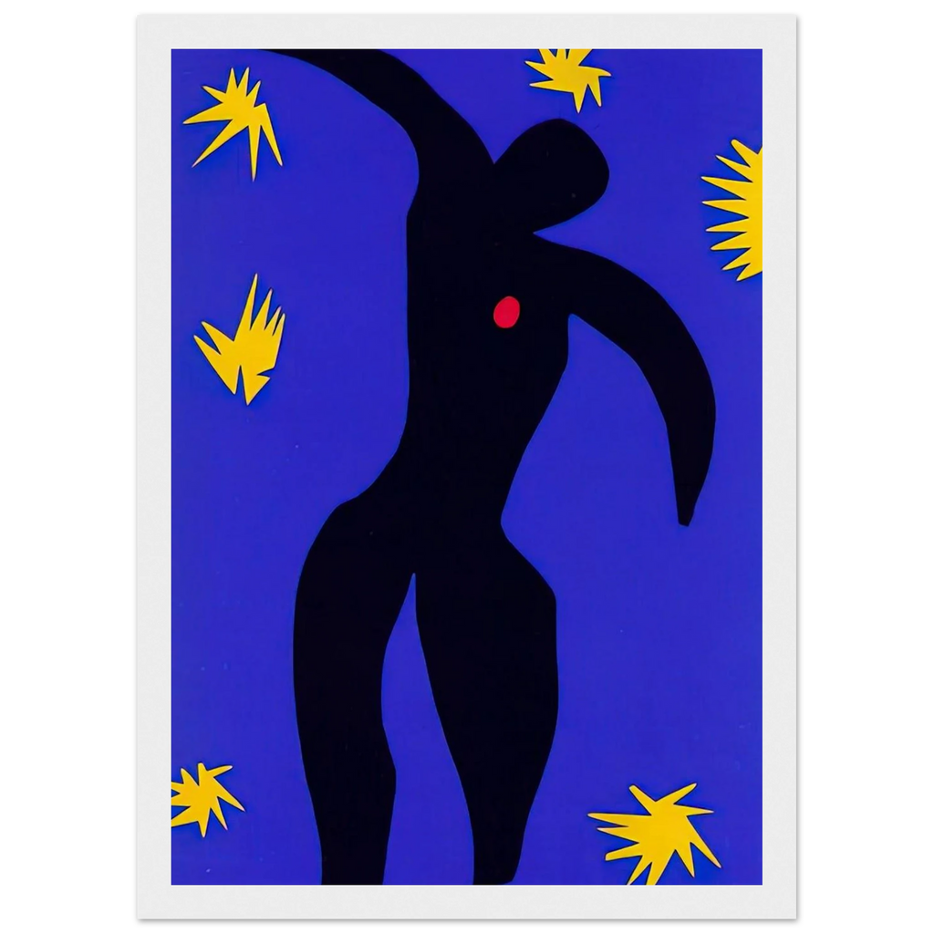 ICARUS 1944 Framed Poster | Henri Matisse Framed Prints Wall Art | Henri Matisse Print