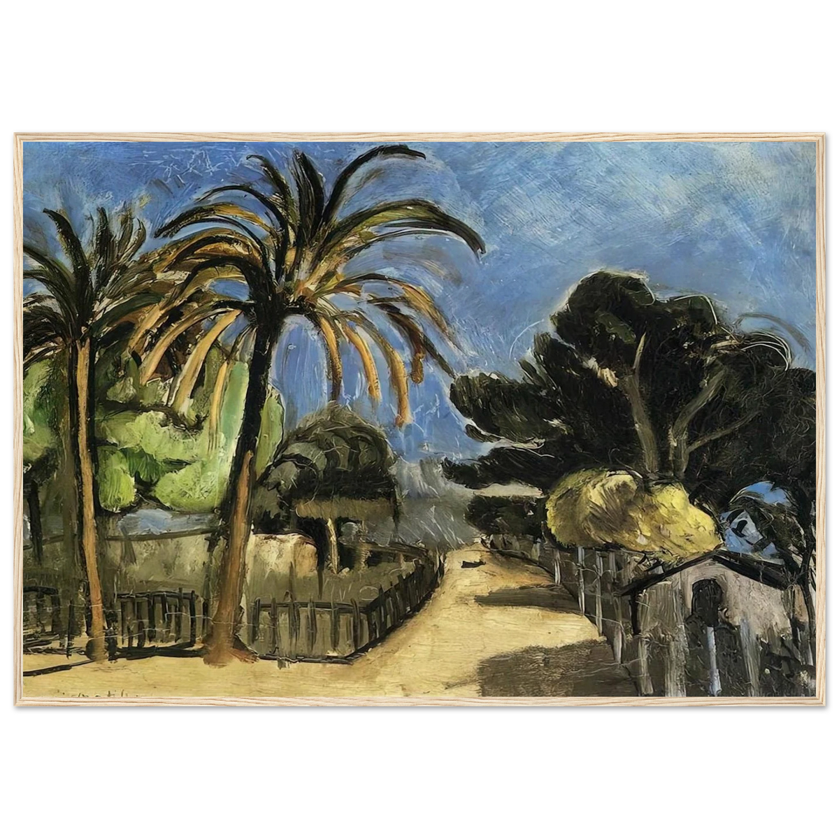 LANDSCAPE 1917 Framed Poster | Henri Matisse Framed Prints Wall Art | Henri Matisse Print