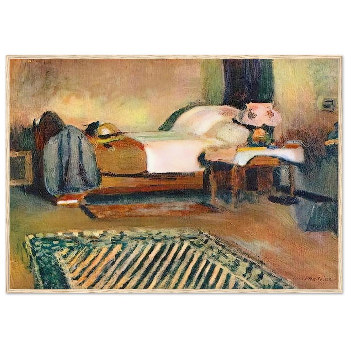MY ROOM IN AJACCIO 1889 Framed Poster | Henri Matisse Framed Prints Wall Art | Henri Matisse Print