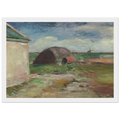 PAYSAGE DE BRETAGNE 1896 Framed Poster | Henri Matisse Framed Prints Wall Art | Henri Matisse Print