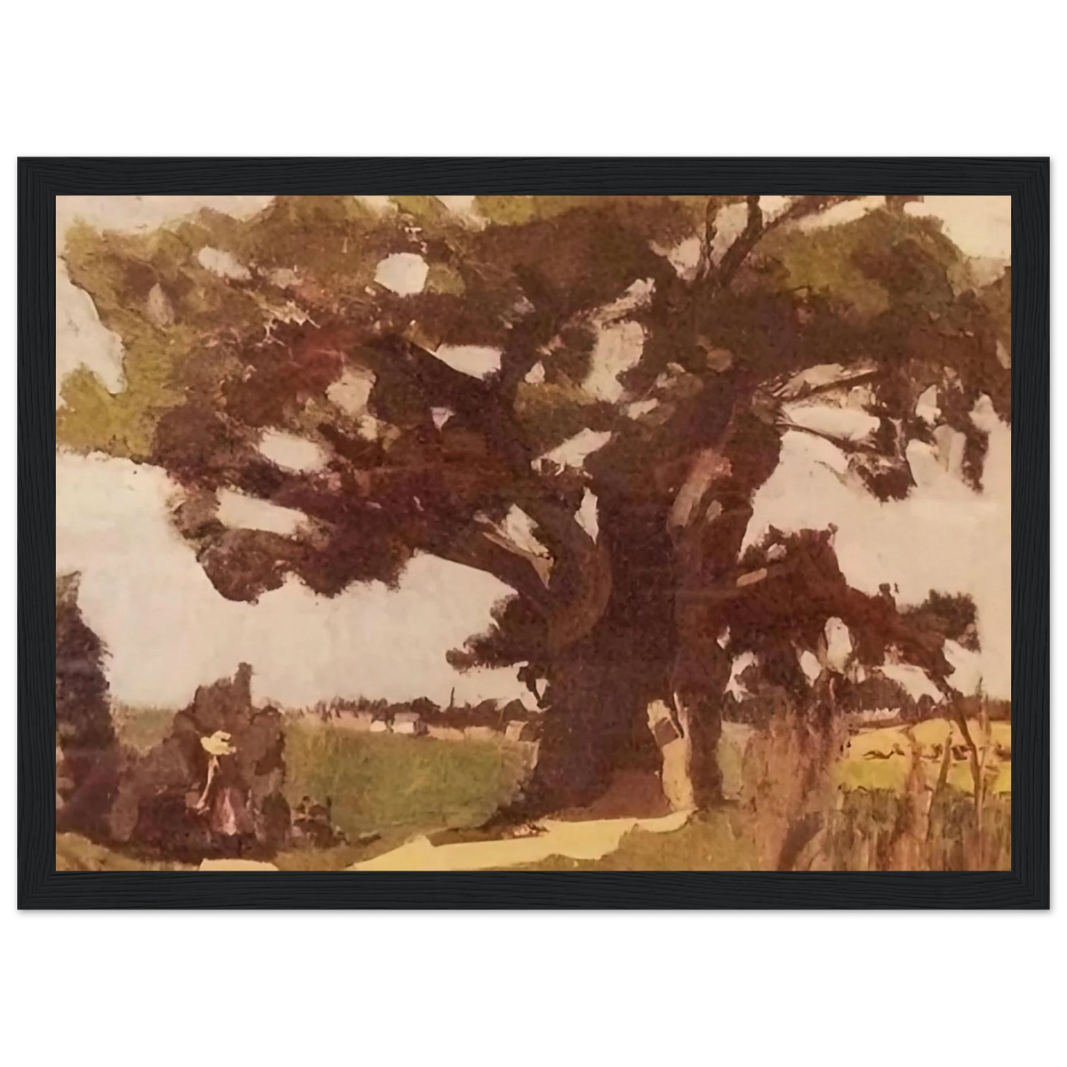 BLASTED OAK BOHAIN 1903 Framed Poster | Henri Matisse Framed Prints Wall Art | Henri Matisse Print