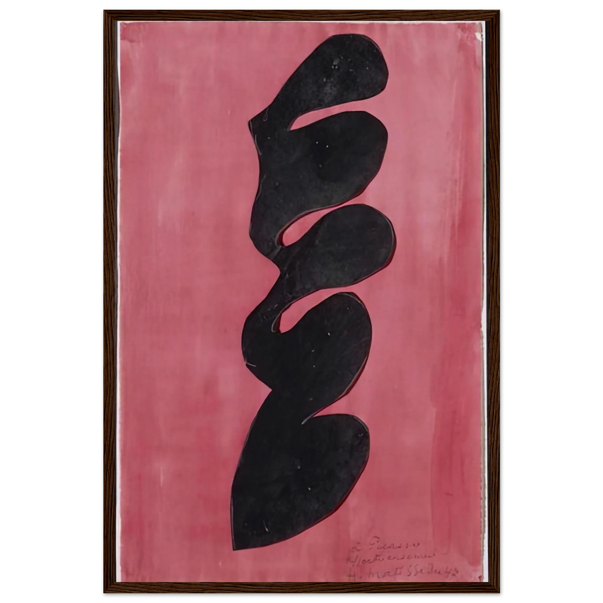 PAPERCUT 1947 Framed Poster | Henri Matisse Framed Prints Wall Art | Henri Matisse Print