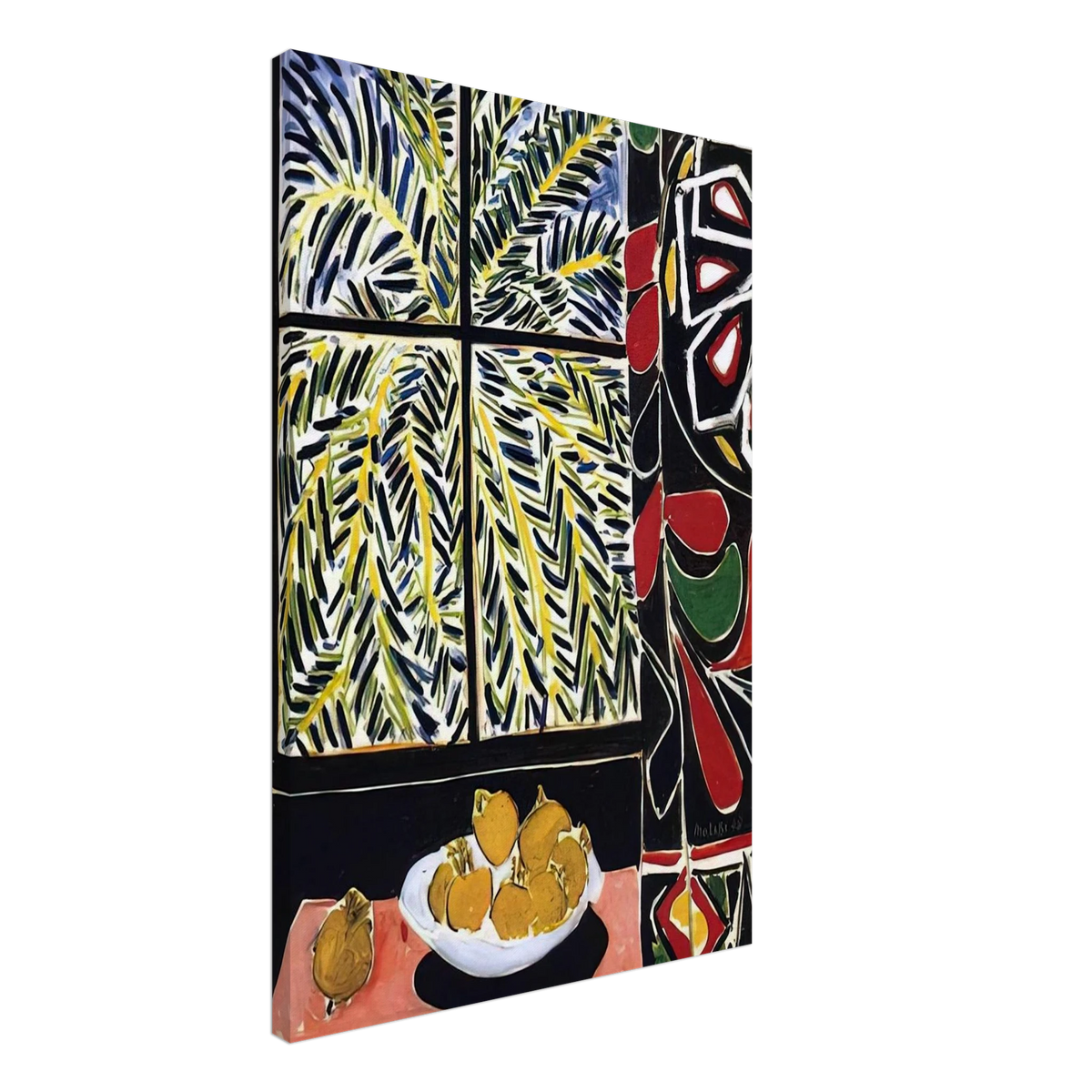 INTERIOR WITH EGYPTIAN CURTAIN 1948 Canvas | Henri Matisse Canvas | Henri Matisse Print