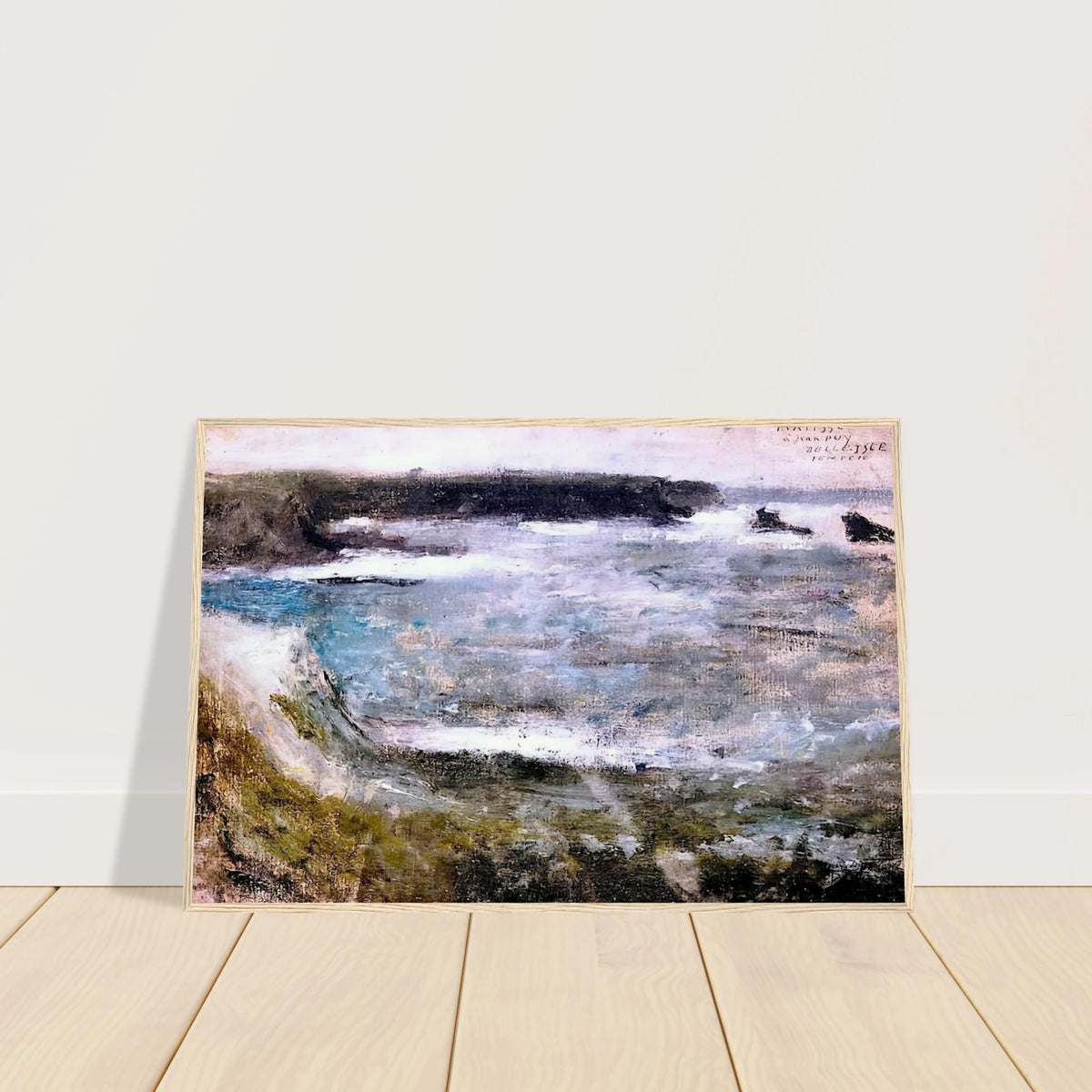 BELLE ISLE TEMPETE 1896 Framed Poster | Henri Matisse Framed Prints Wall Art | Henri Matisse Print