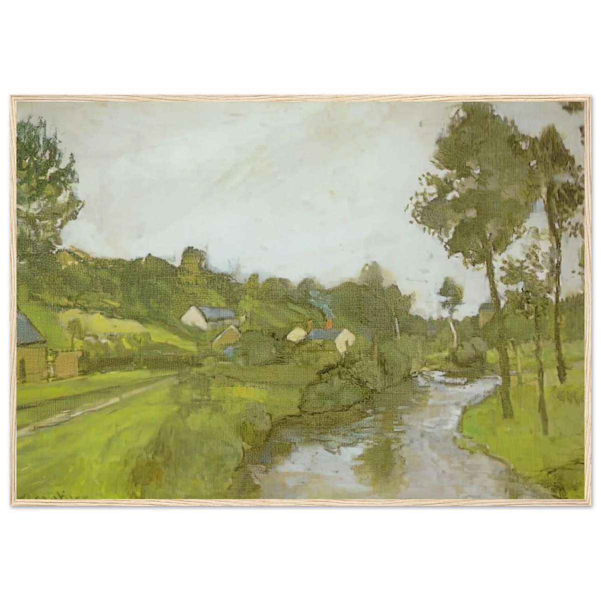 LANDSCAPE LESQUIELLES ST GERMAIN 1903 Framed Poster | Henri Matisse Framed Prints Wall Art | Henri Matisse Print