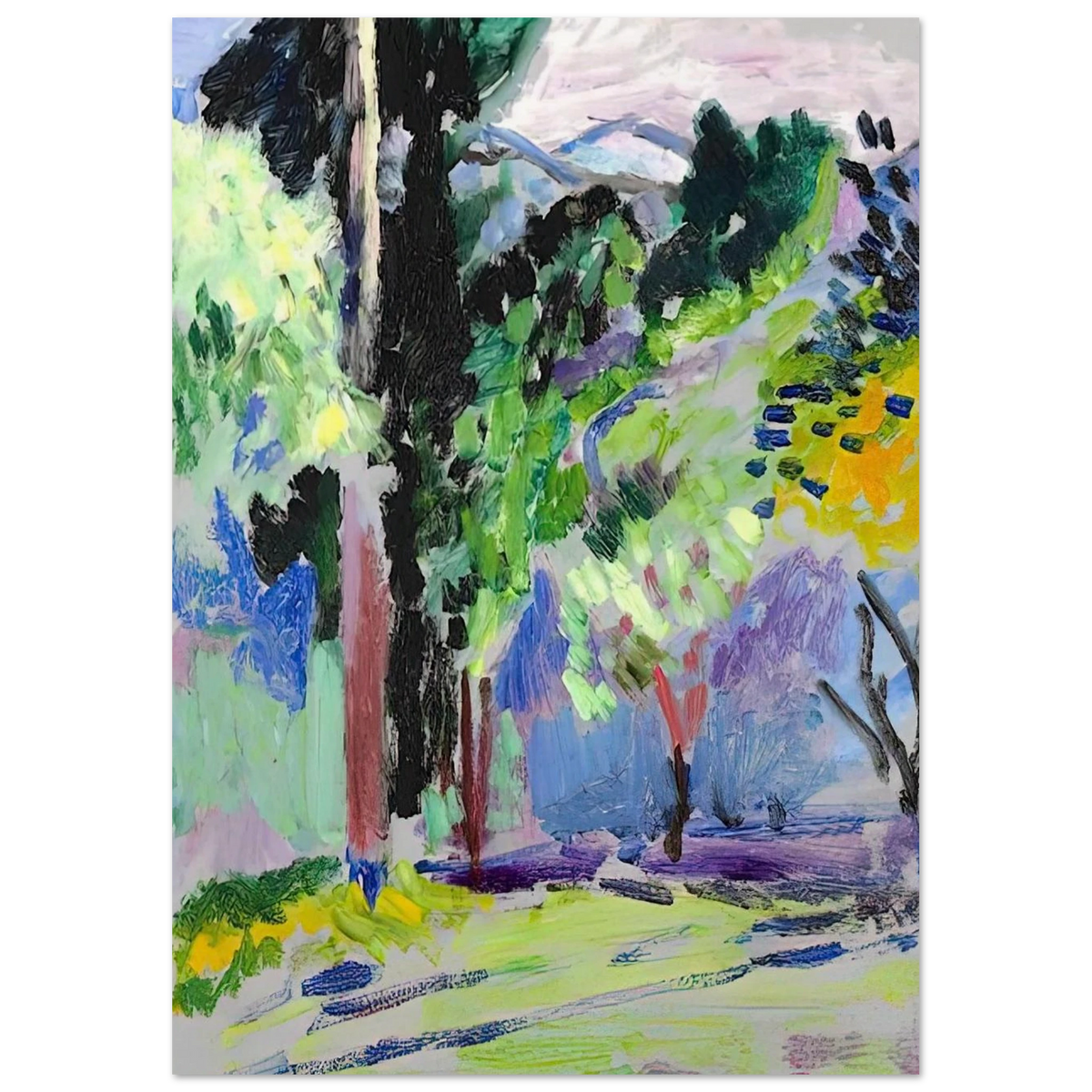 PAYSAGE A COLLIOURE 1905 Poster | Henri Matisse Poster | Henri Matisse Print