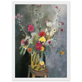 BOUQUET OF MIXED FLOWERS 1917 Framed Poster | Henri Matisse Framed Prints Wall Art | Henri Matisse Print