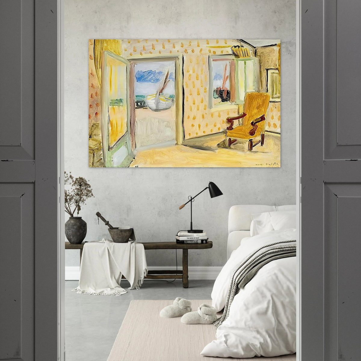INTERIOR OPEN DOOR 1920 Poster | Henri Matisse Poster | Henri Matisse Print