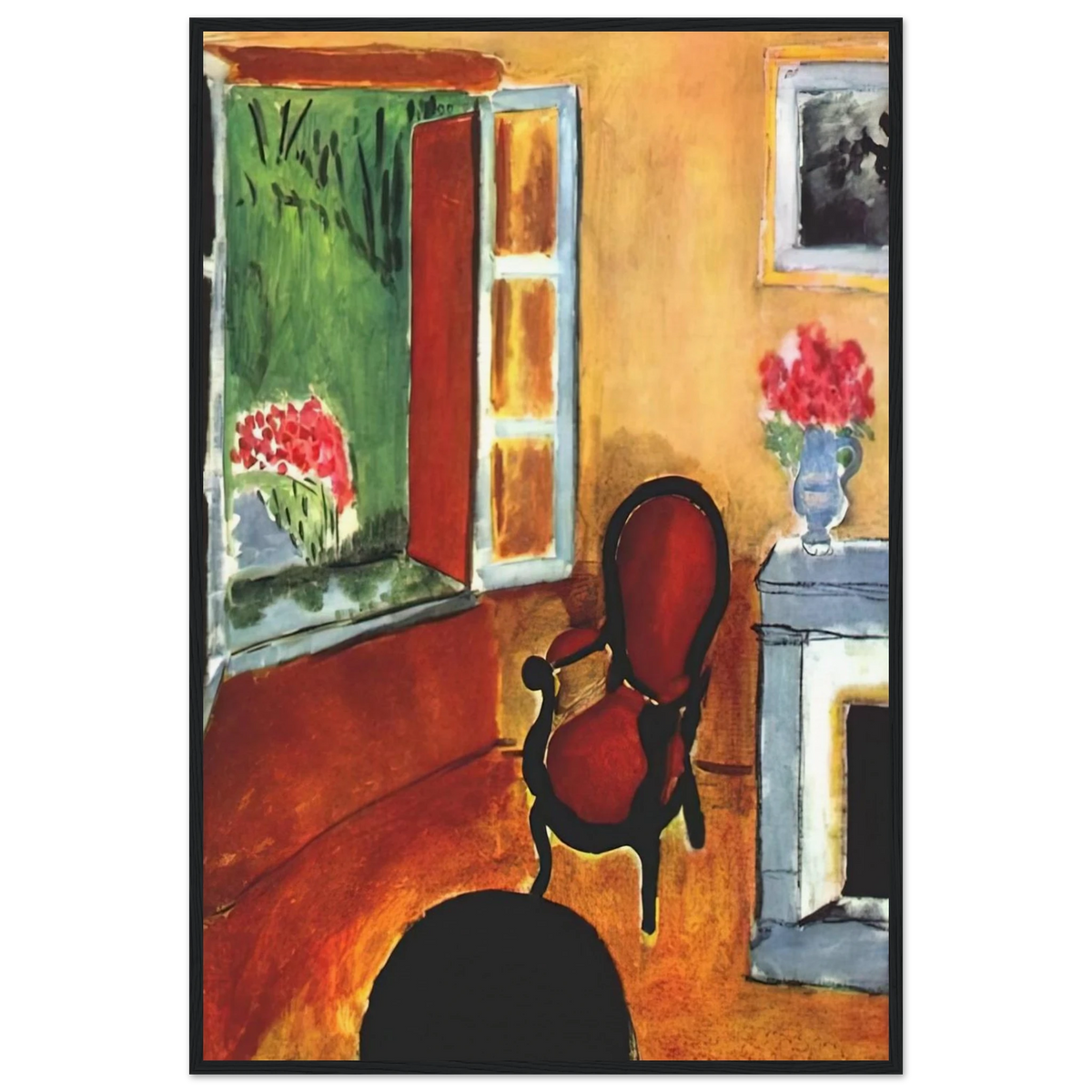 INTERIOR 1940 Framed Poster | Henri Matisse Framed Prints Wall Art | Henri Matisse Print