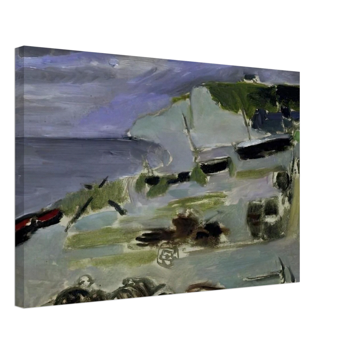 BOATS ON THE BEACH ETRETAT 1920 Canvas | Henri Matisse Canvas | Henri Matisse Print