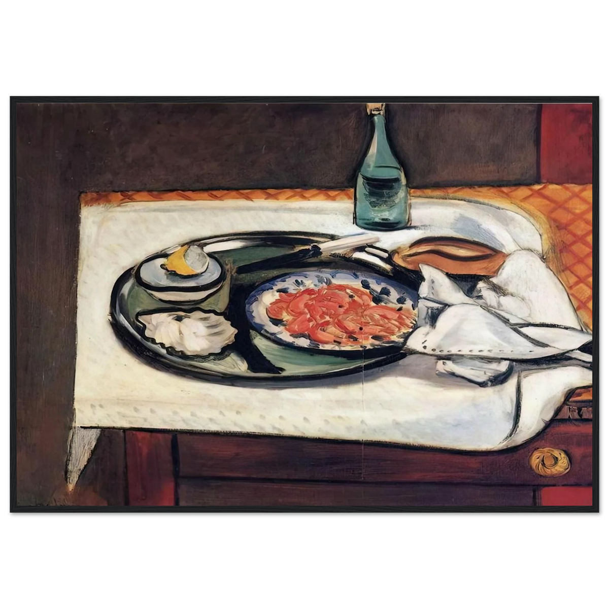 PINK SHRIMP 1921 Framed Poster | Henri Matisse Framed Prints Wall Art | Henri Matisse Print