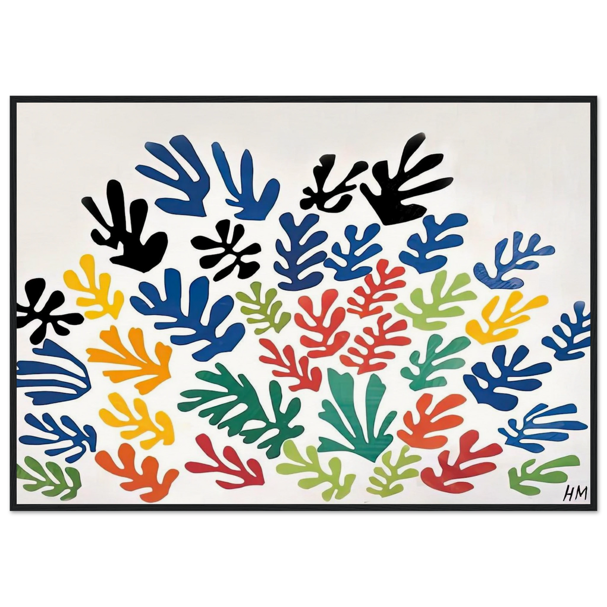 LA GERBE 1953 Framed Poster | Henri Matisse Framed Prints Wall Art | Henri Matisse Print