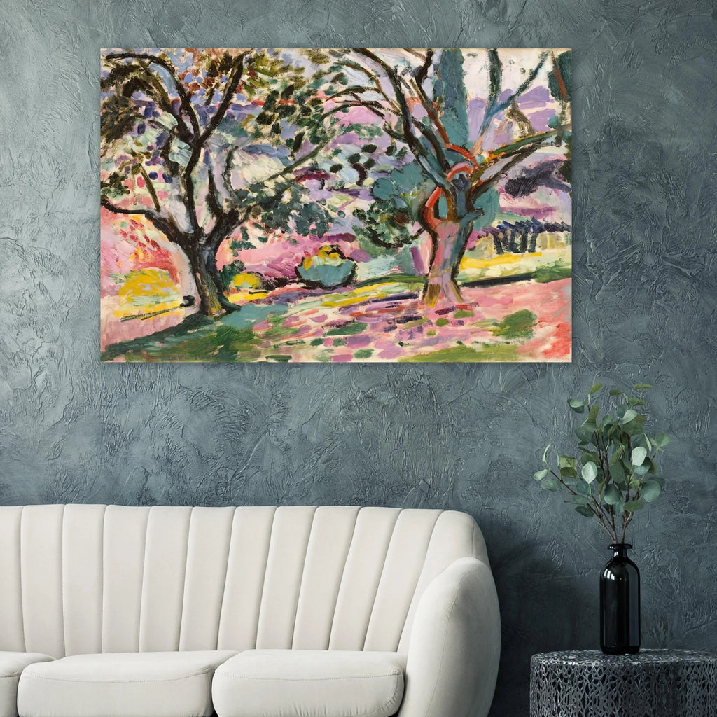 OLIVE TREES AT COLLIOURE 1906 Poster | Henri Matisse Poster | Henri Matisse Print