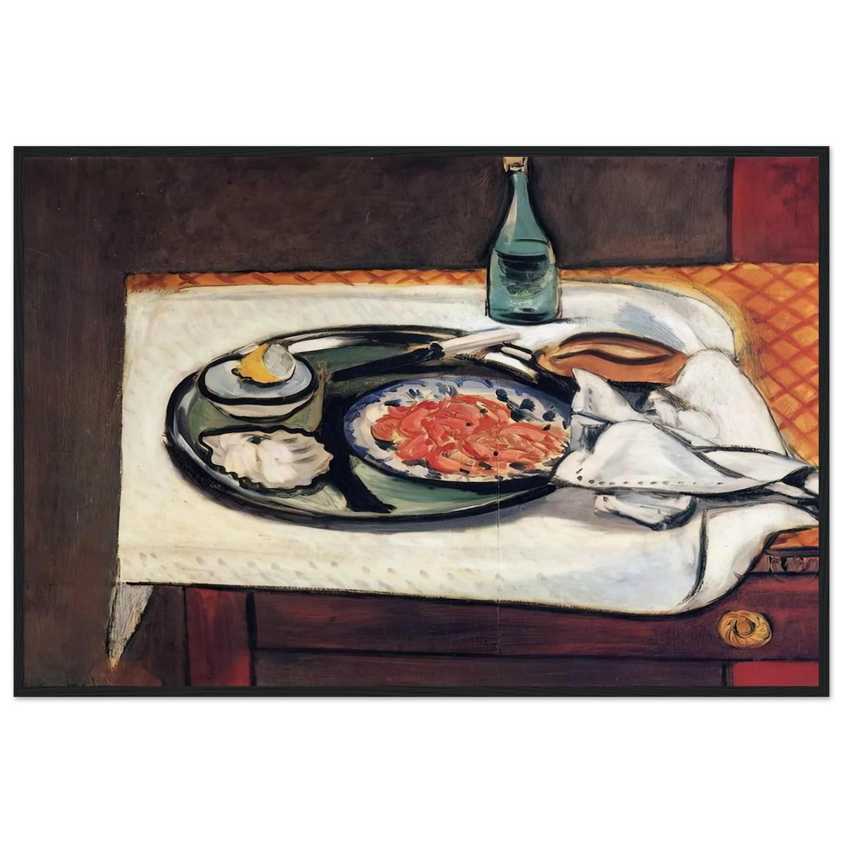 PINK SHRIMP 1921 Framed Poster | Henri Matisse Framed Prints Wall Art | Henri Matisse Print
