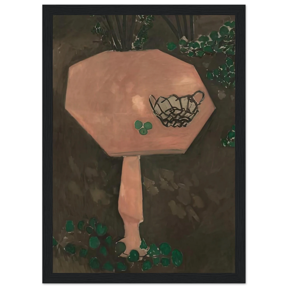 THE ROSE MARBLE TABLE 1917 Framed Poster | Henri Matisse Framed Prints Wall Art | Henri Matisse Print