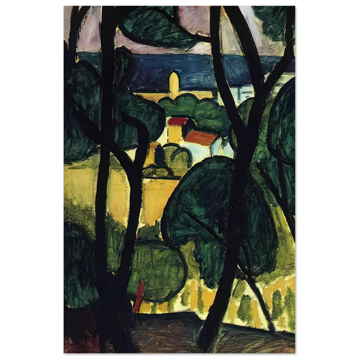VIEW OF COLLIOURE Poster | Henri Matisse Poster | Henri Matisse Print