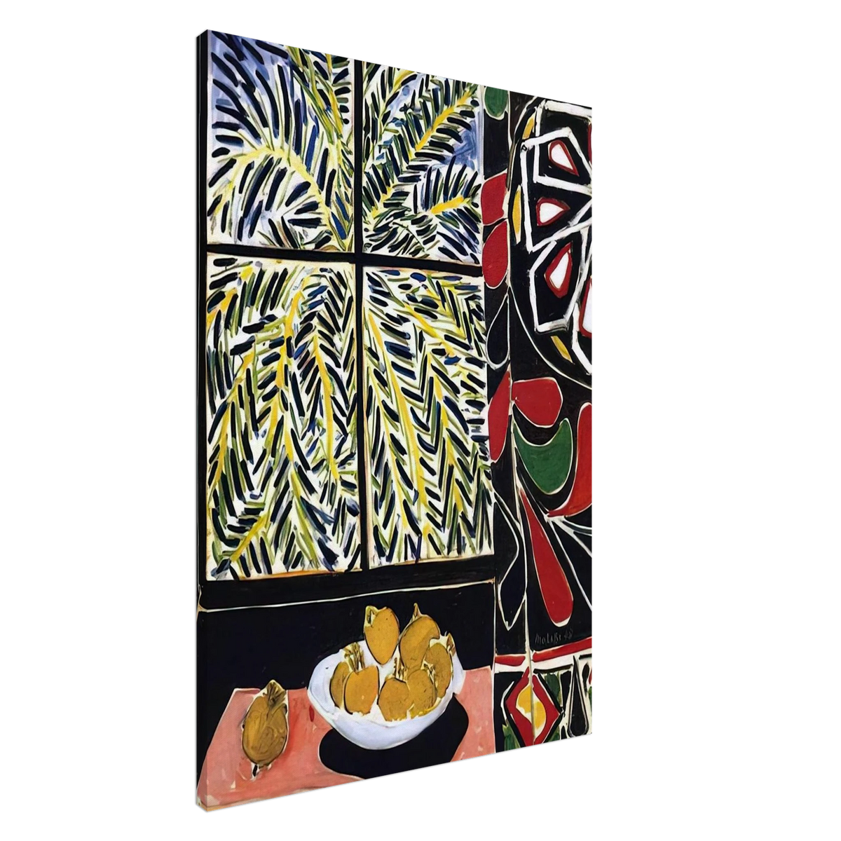 INTERIOR WITH EGYPTIAN CURTAIN 1948 Canvas | Henri Matisse Canvas | Henri Matisse Print