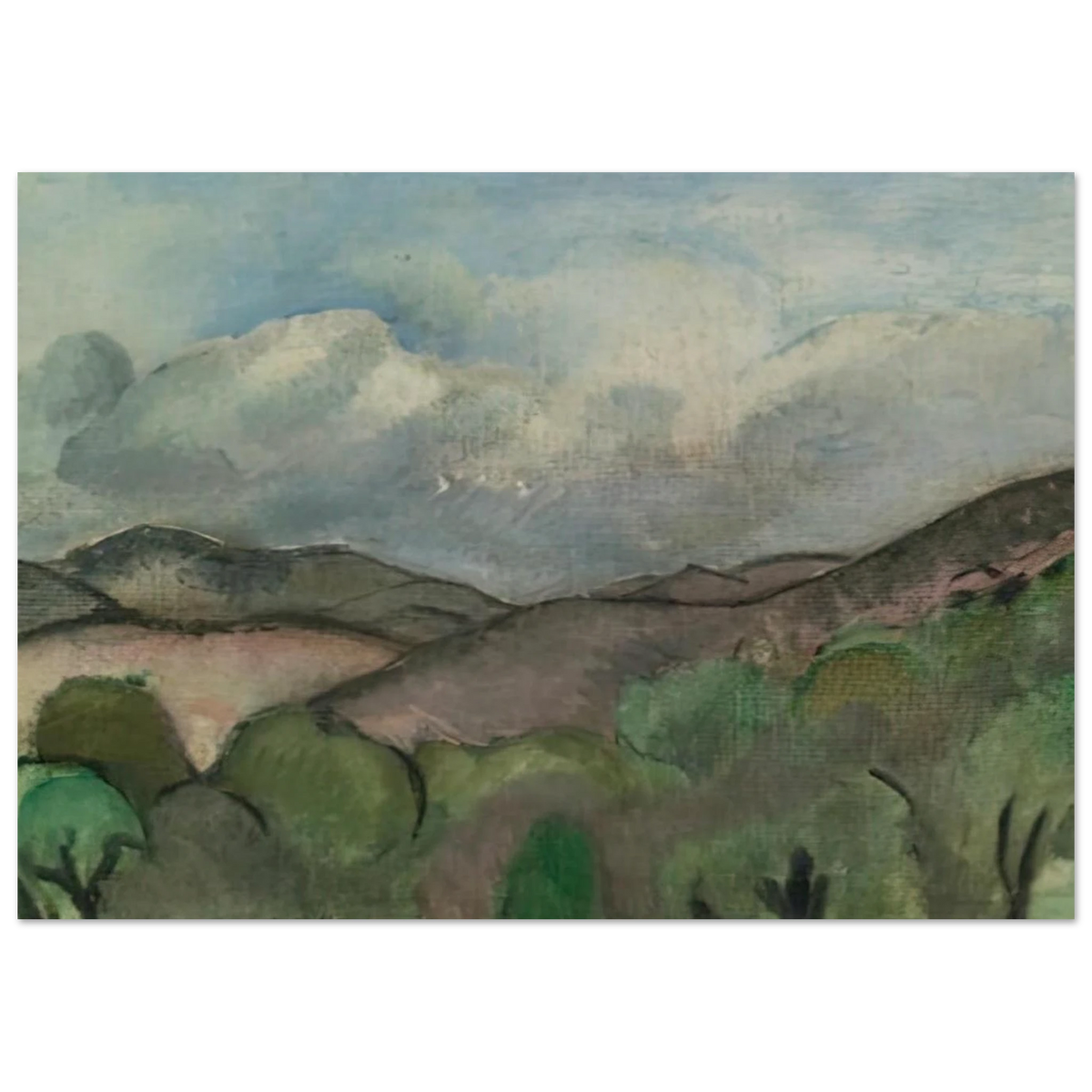 LE MONT CHAUVE A NICE 1918 Poster | Henri Matisse Poster | Henri Matisse Print