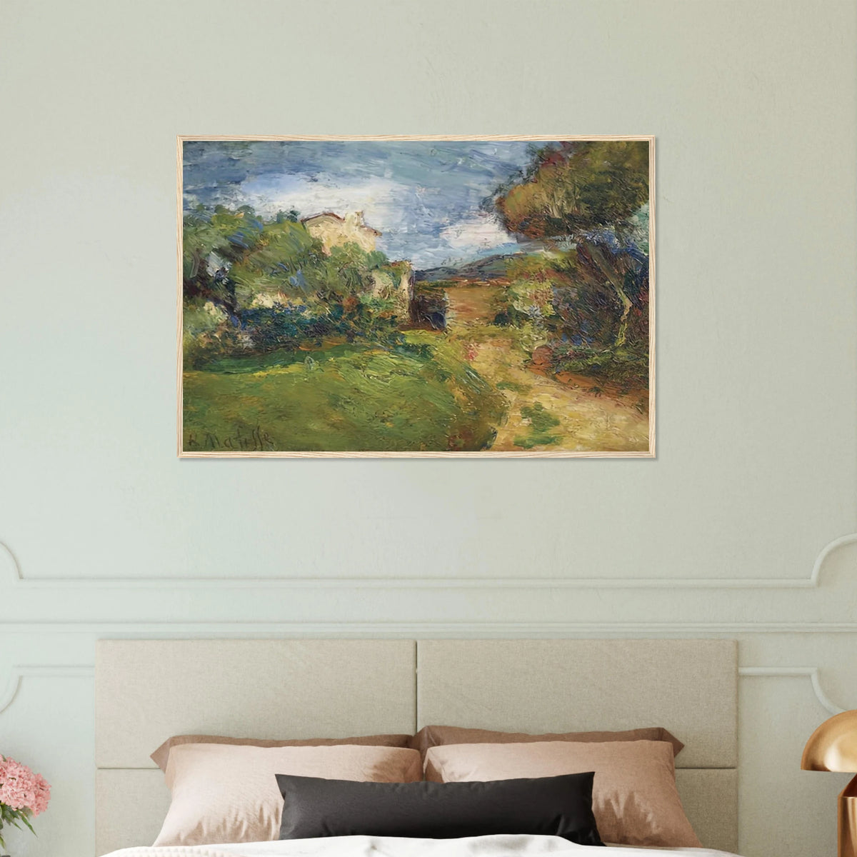 PETIT PAYSAGE CORSE 1898 Framed Poster | Henri Matisse Framed Prints Wall Art | Henri Matisse Print