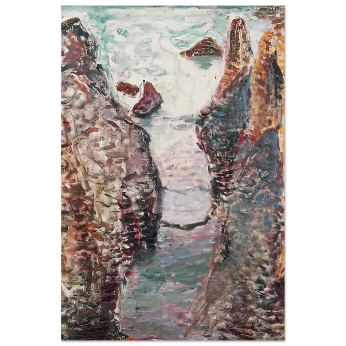 CIFFS BELLE ILE 1897 Poster | Henri Matisse Poster | Henri Matisse Print