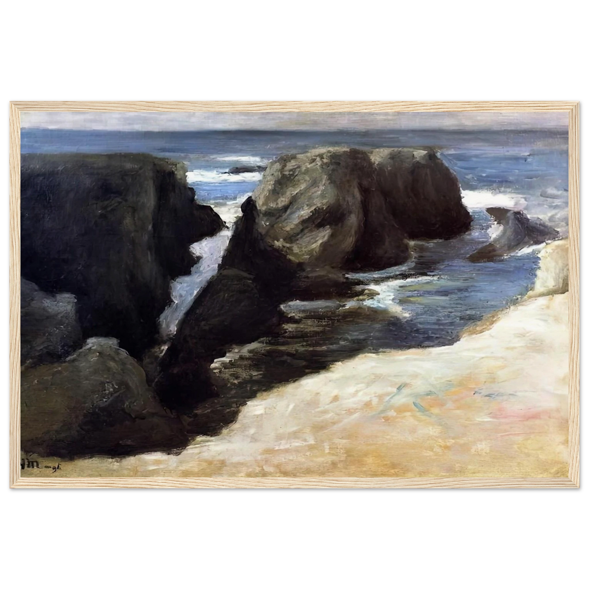 BELLE ILE 1896 0 Framed Poster | Henri Matisse Framed Prints Wall Art | Henri Matisse Print