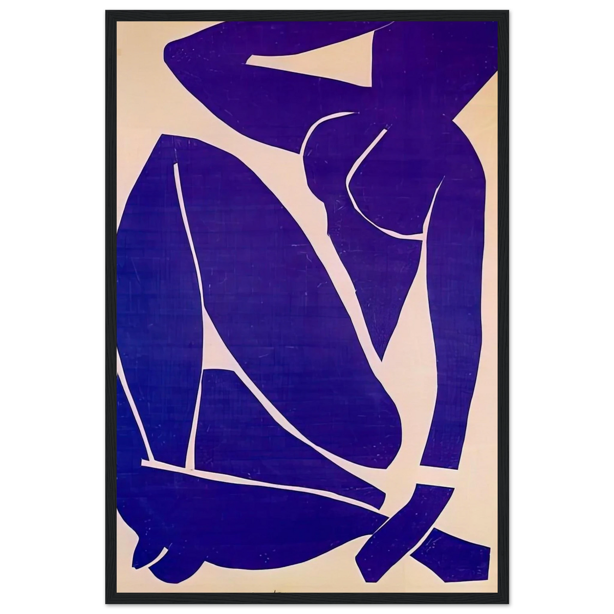 BLUE NUDE III 1952 Framed Poster | Henri Matisse Framed Prints Wall Art | Henri Matisse Print