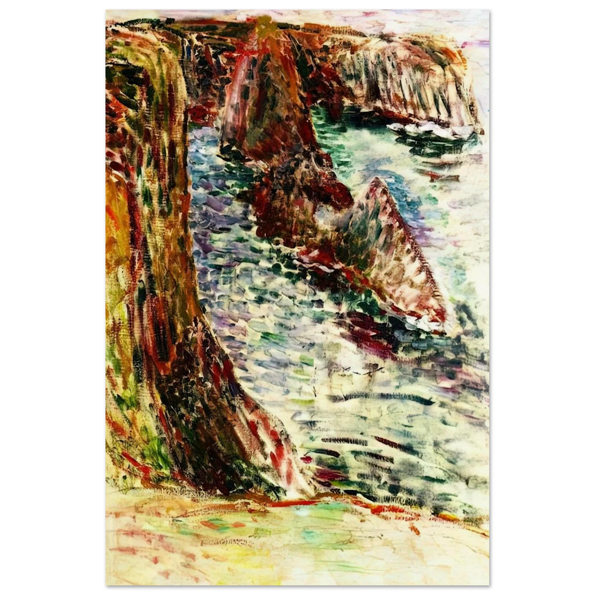 BELLE ILE EN MER 1897 Poster | Henri Matisse Poster | Henri Matisse Print