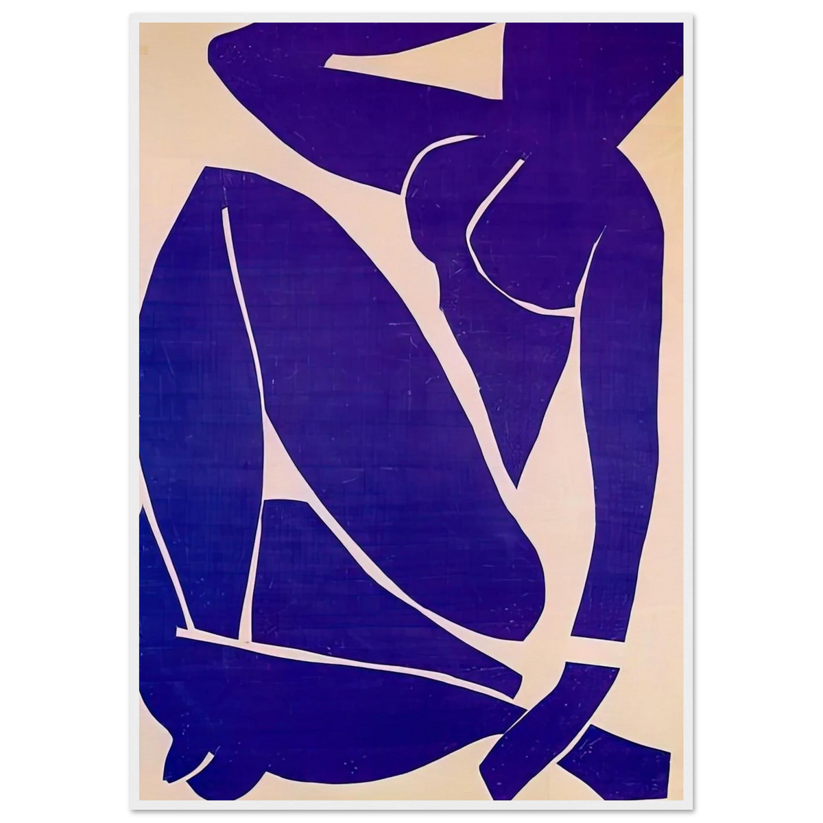 BLUE NUDE III 1952 Framed Poster | Henri Matisse Framed Prints Wall Art | Henri Matisse Print