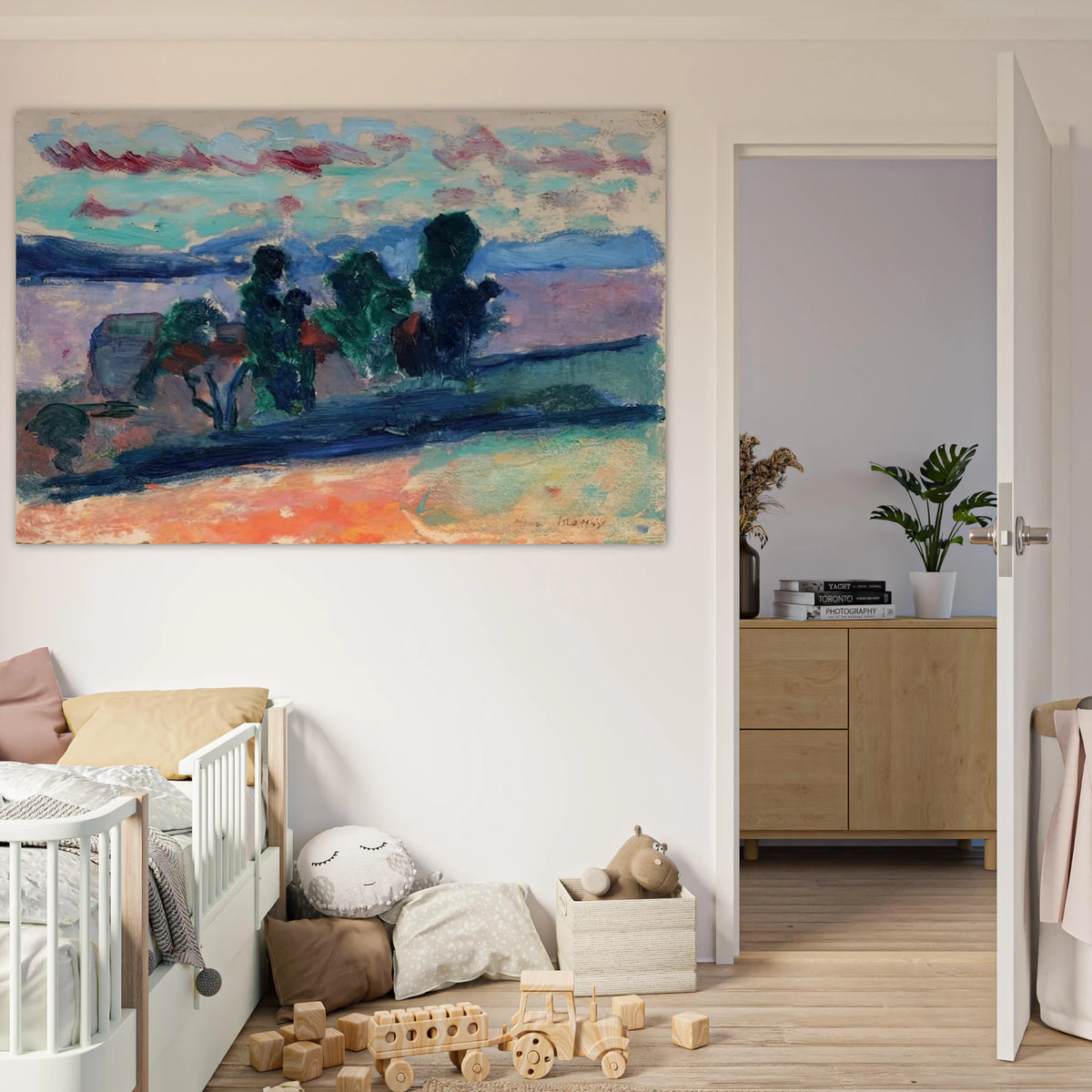 PAYSAGE DE SAINT TROPEZ AU CREPUSCULE 1904 Poster | Henri Matisse Poster | Henri Matisse Print