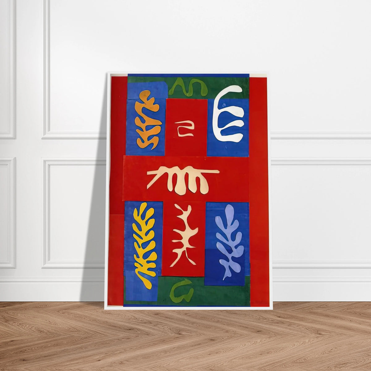 CUT OUTS 4 Framed Poster | Henri Matisse Framed Prints Wall Art | Henri Matisse Print