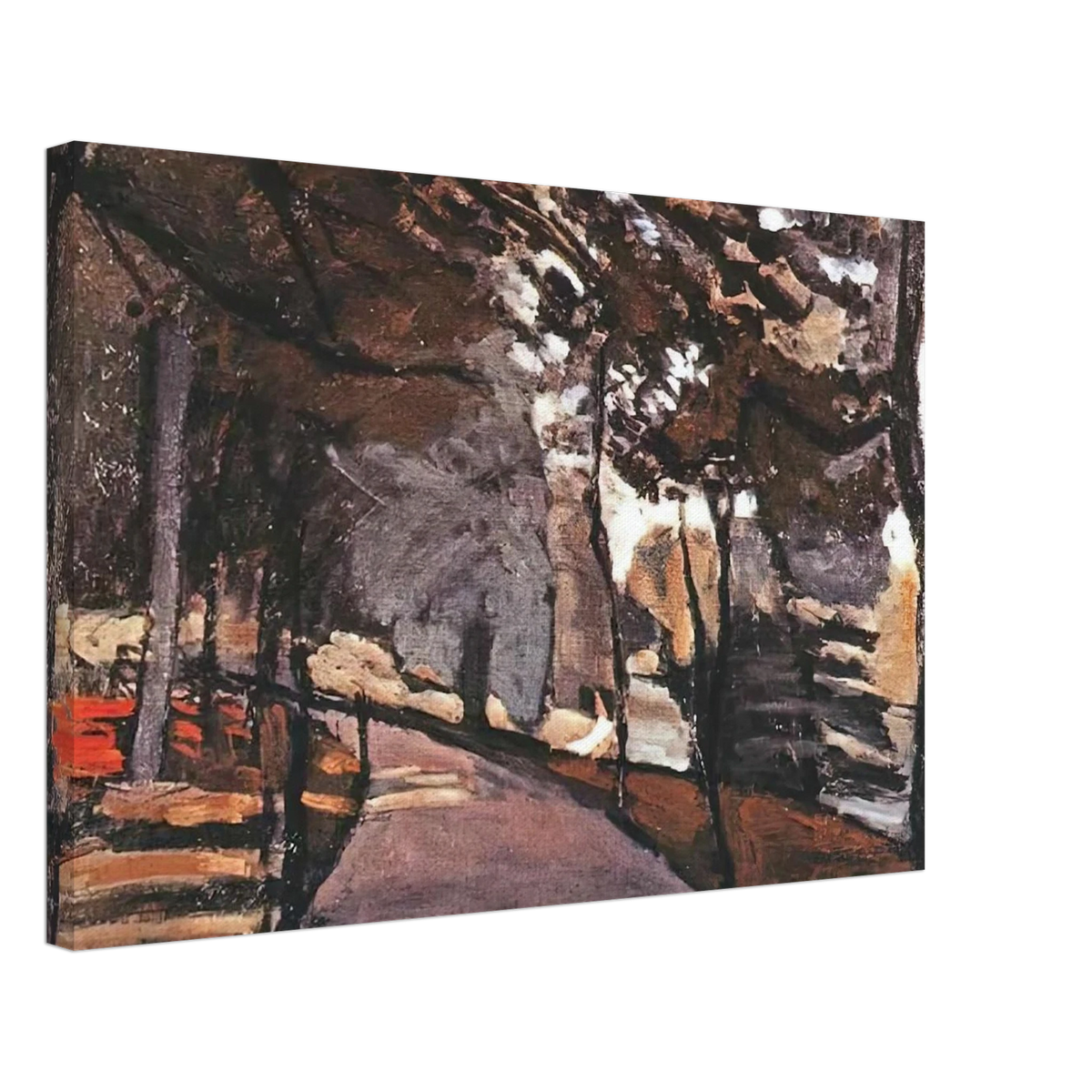 THE PATH IN THE BOIS DE BOULOGNE 1902 Canvas | Henri Matisse Canvas | Henri Matisse Print