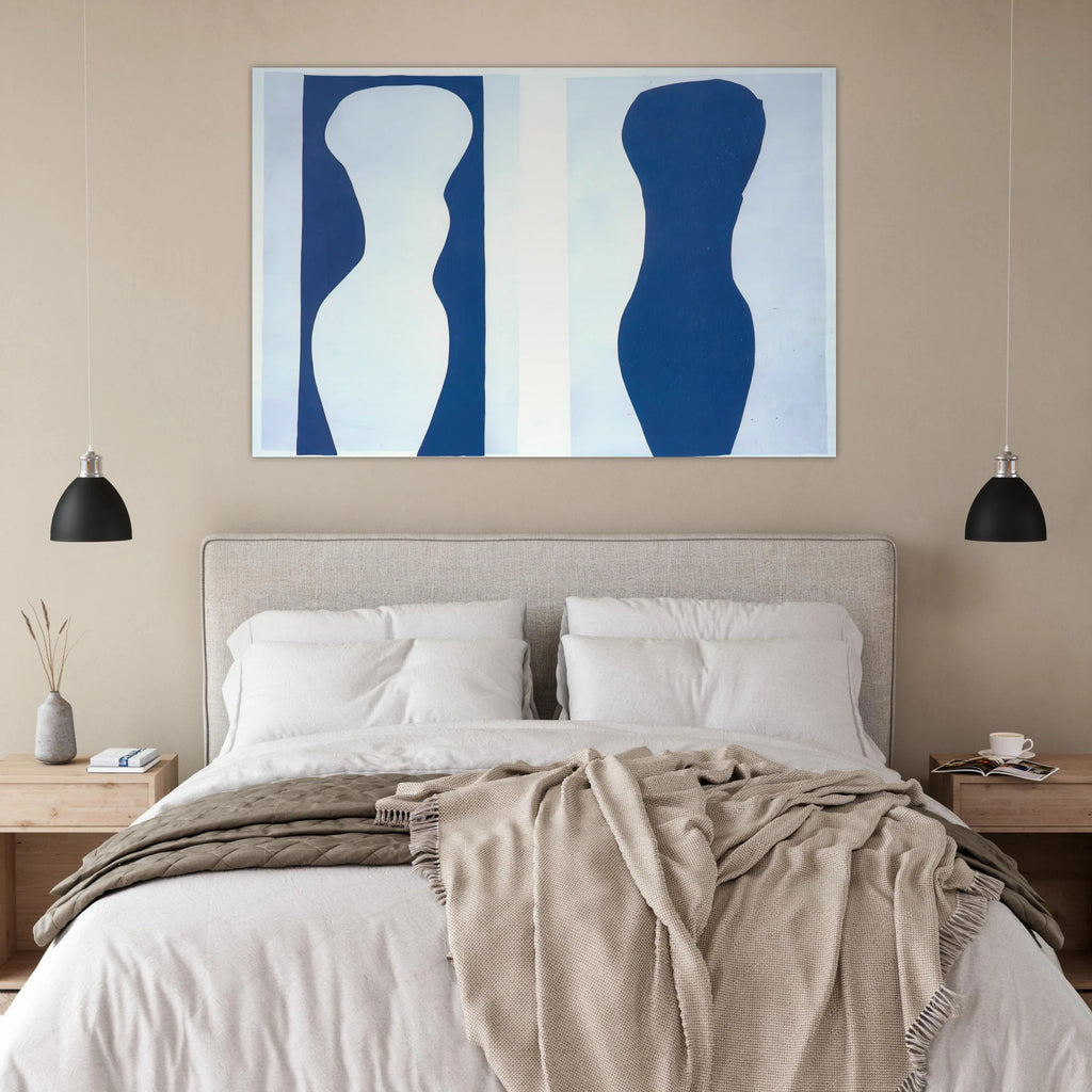 WHITE TORSO AND BLUE TORSO 1944 Poster | Henri Matisse Poster | Henri Matisse Print