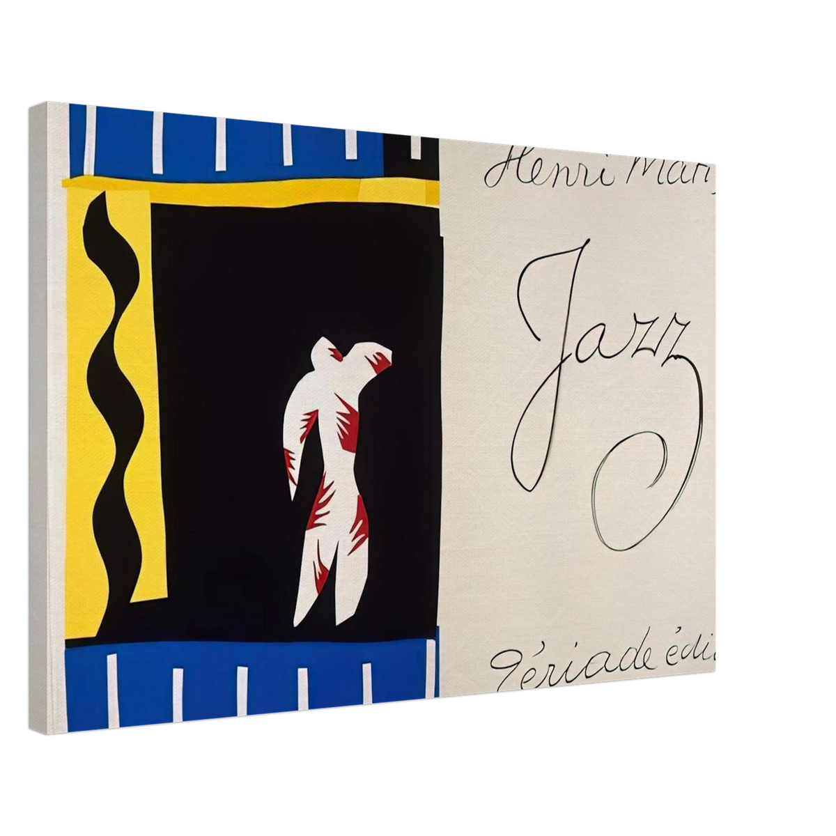 JAZZ BOOK 1947 Canvas | Henri Matisse Canvas | Henri Matisse Print