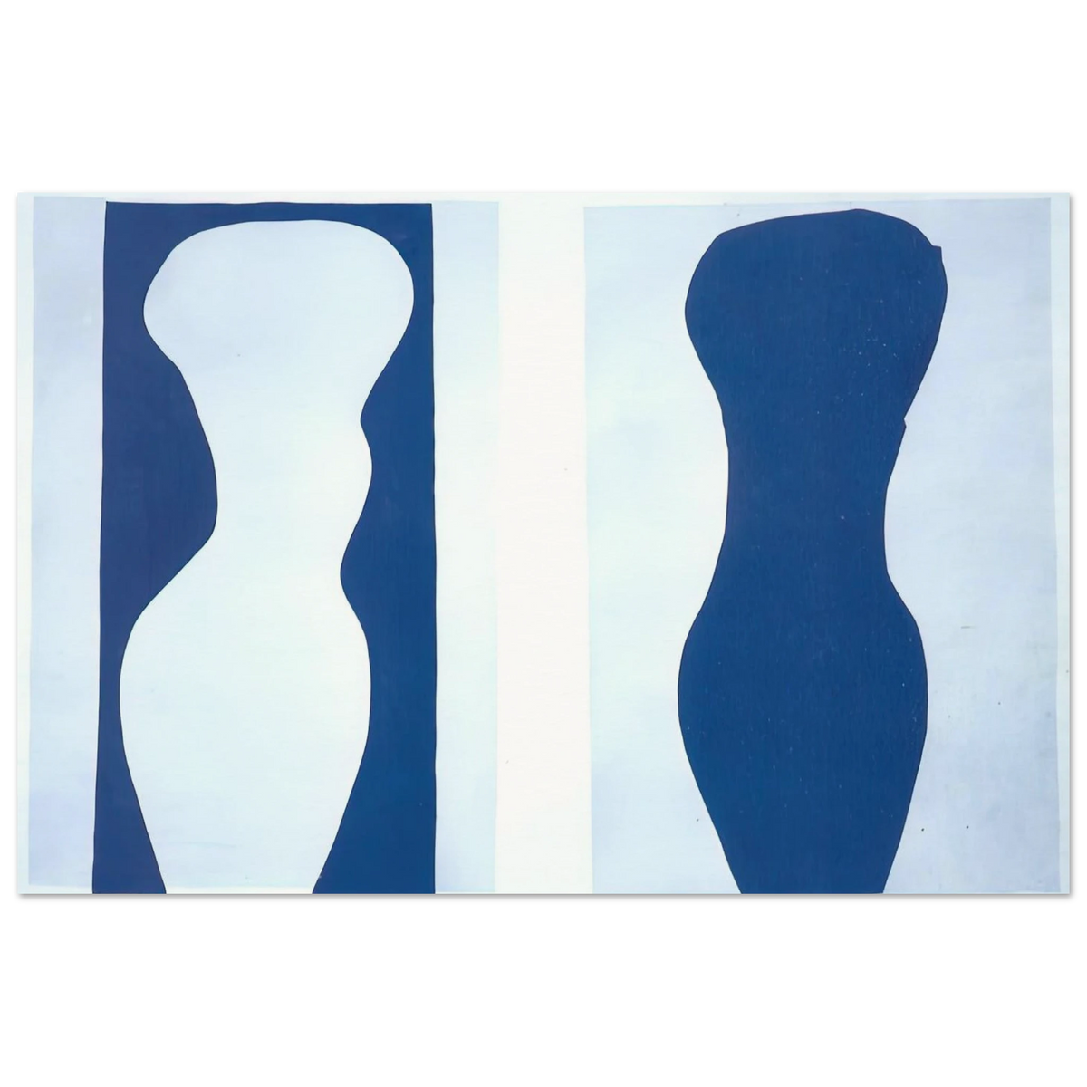 WHITE TORSO AND BLUE TORSO 1944 Poster | Henri Matisse Poster | Henri Matisse Print