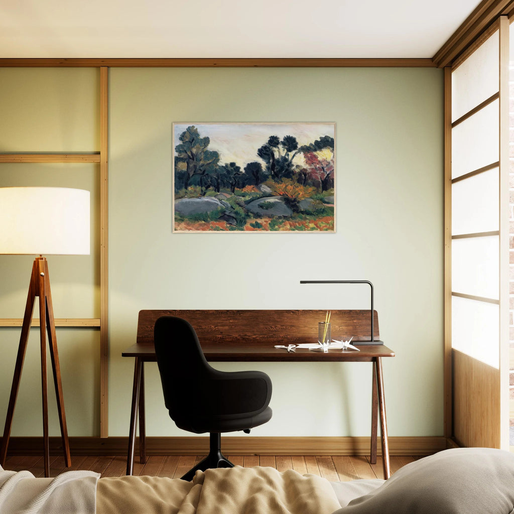 LANDSCAPE 3 Framed Poster | Henri Matisse Framed Prints Wall Art | Henri Matisse Print