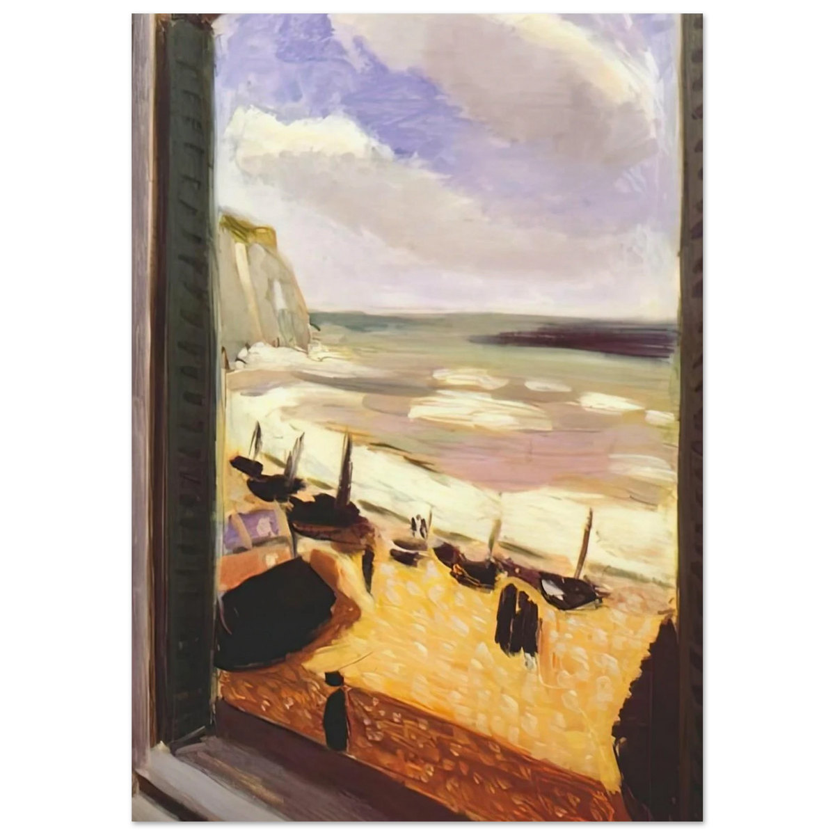 OPEN WINDOW AT ETRETAT 1921 Poster | Henri Matisse Poster | Henri Matisse Print