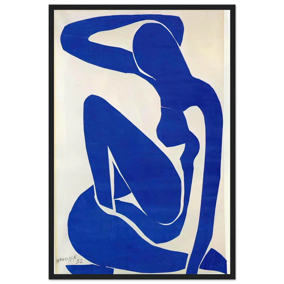 BLUE NUDE 1 Framed Poster | Henri Matisse Framed Prints Wall Art | Henri Matisse Print