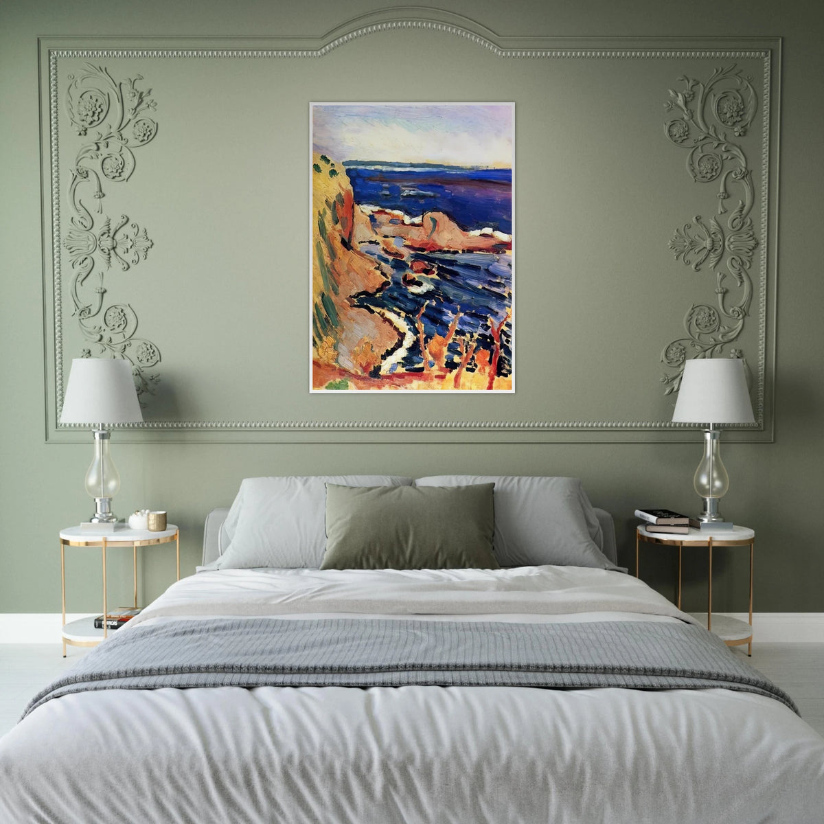 LA MOULADE 1905 Framed Poster | Henri Matisse Framed Prints Wall Art | Henri Matisse Print
