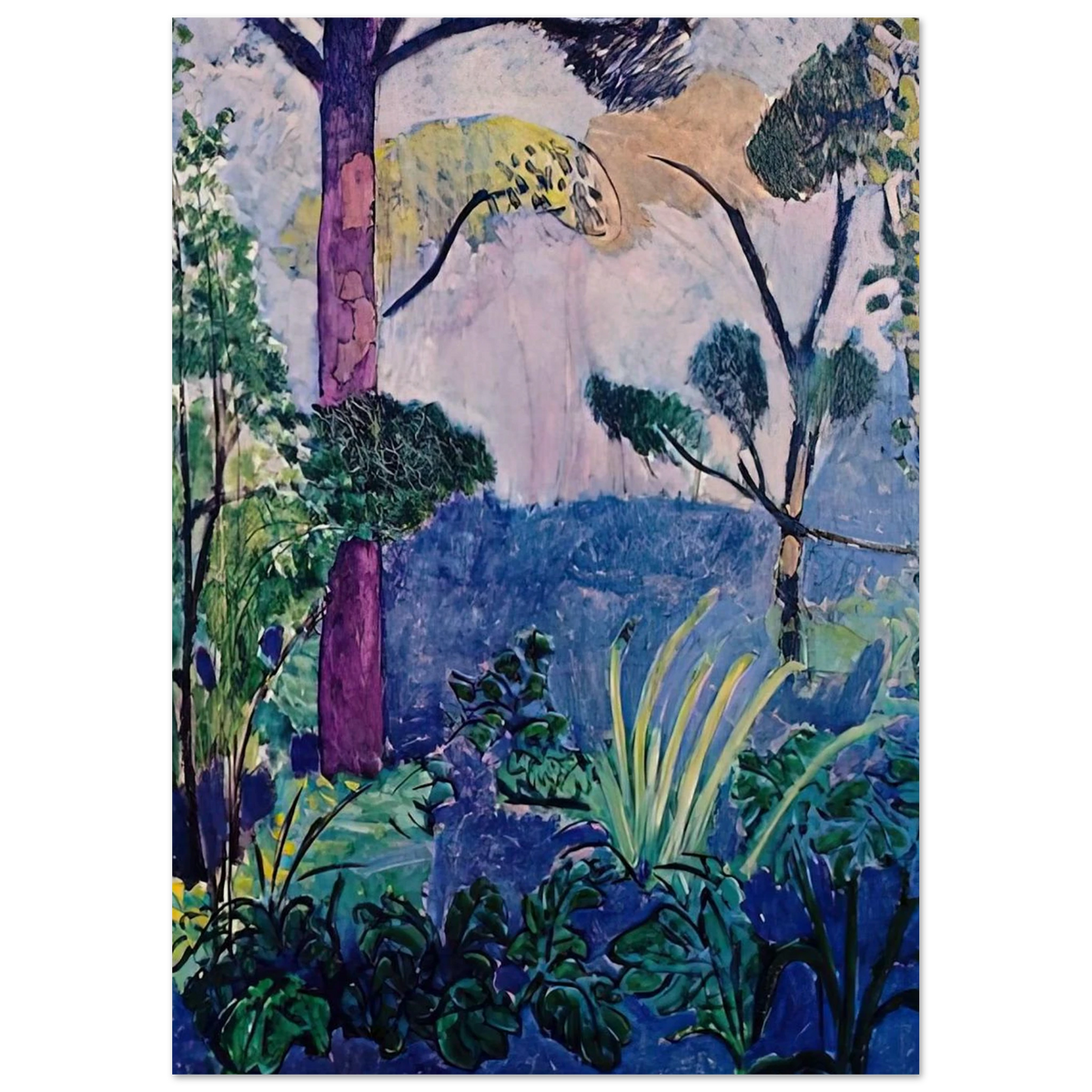 MOROCCAN LANDSCAPE Poster | Henri Matisse Poster | Henri Matisse Print