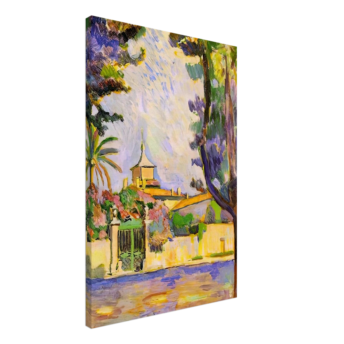 PLACE DES LICES ST TROPEZ 1904 Canvas | Henri Matisse Canvas | Henri Matisse Print