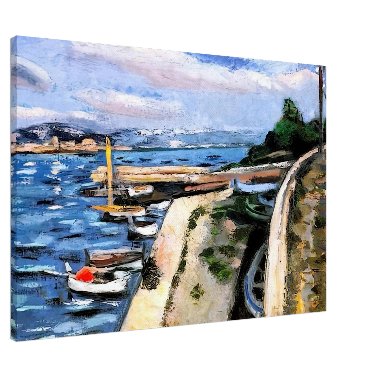 VIEW OF ANTIBES 1925 Canvas | Henri Matisse Canvas | Henri Matisse Print