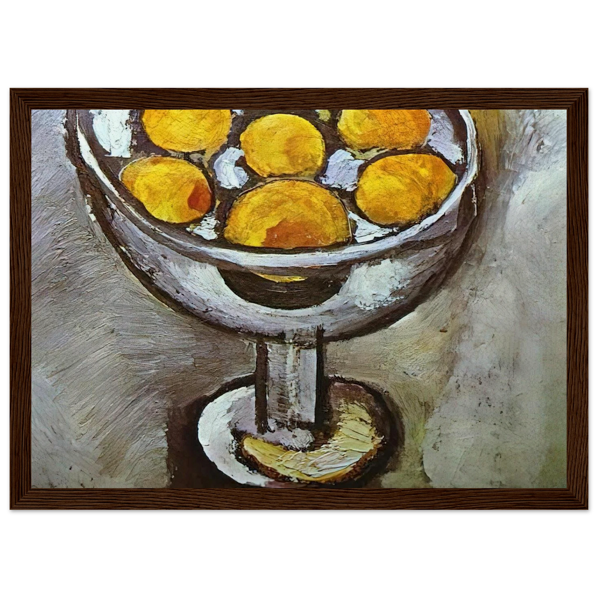 A VASE WITH ORANGES Framed Poster | Henri Matisse Framed Prints Wall Art | Henri Matisse Print