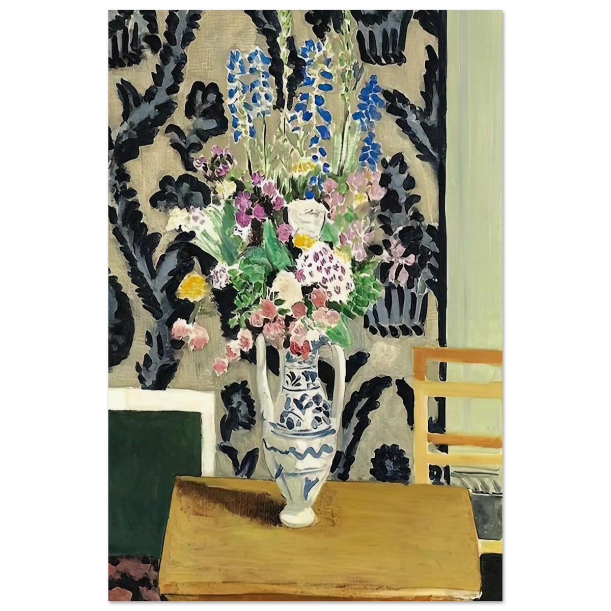 BOUQUET DE FLEURS POUR LE QUATORZE JUILLET 1919 Poster | Henri Matisse Poster | Henri Matisse Print