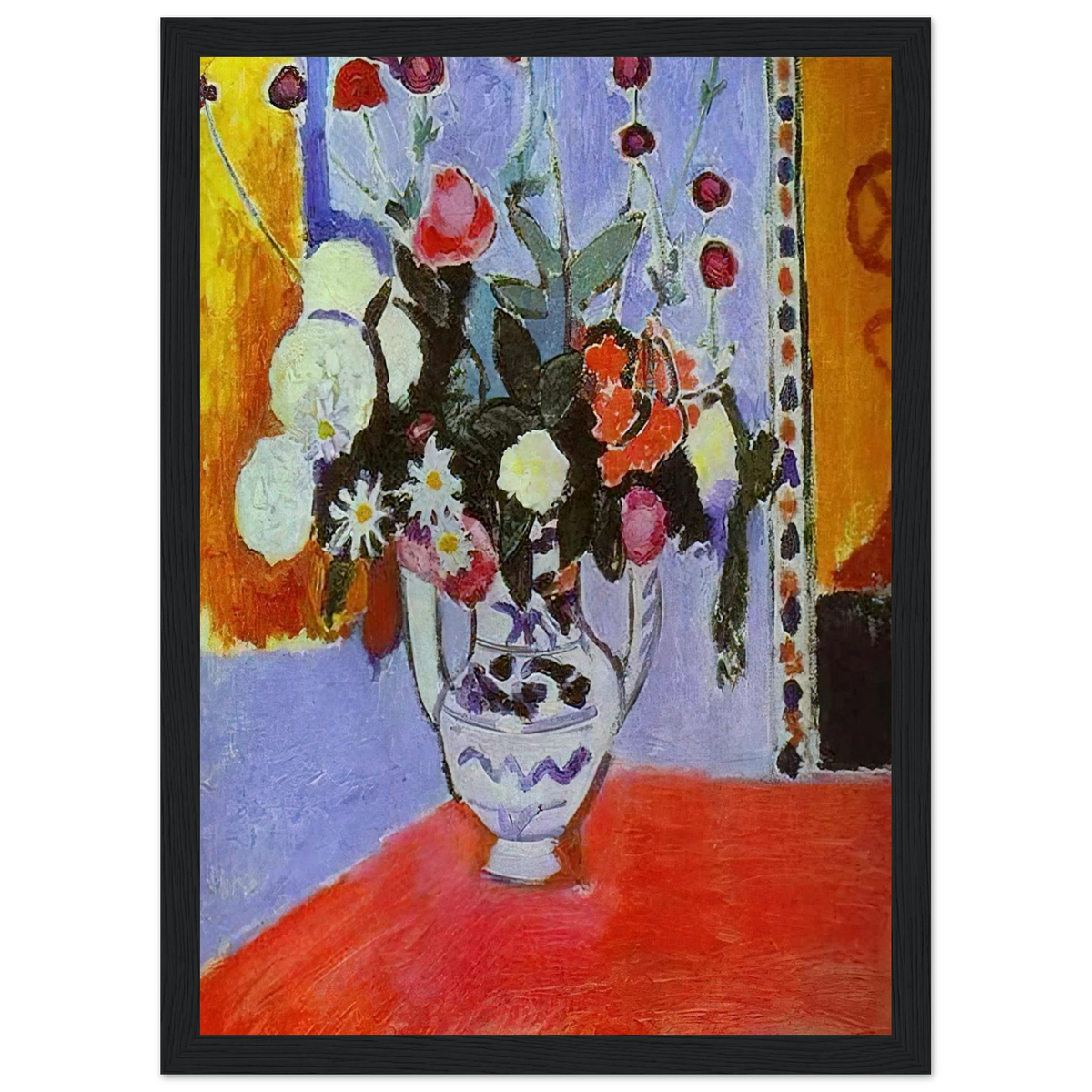 A BUNCH OF FLOWERS 1907 Framed Poster | Henri Matisse Framed Prints Wall Art | Henri Matisse Print