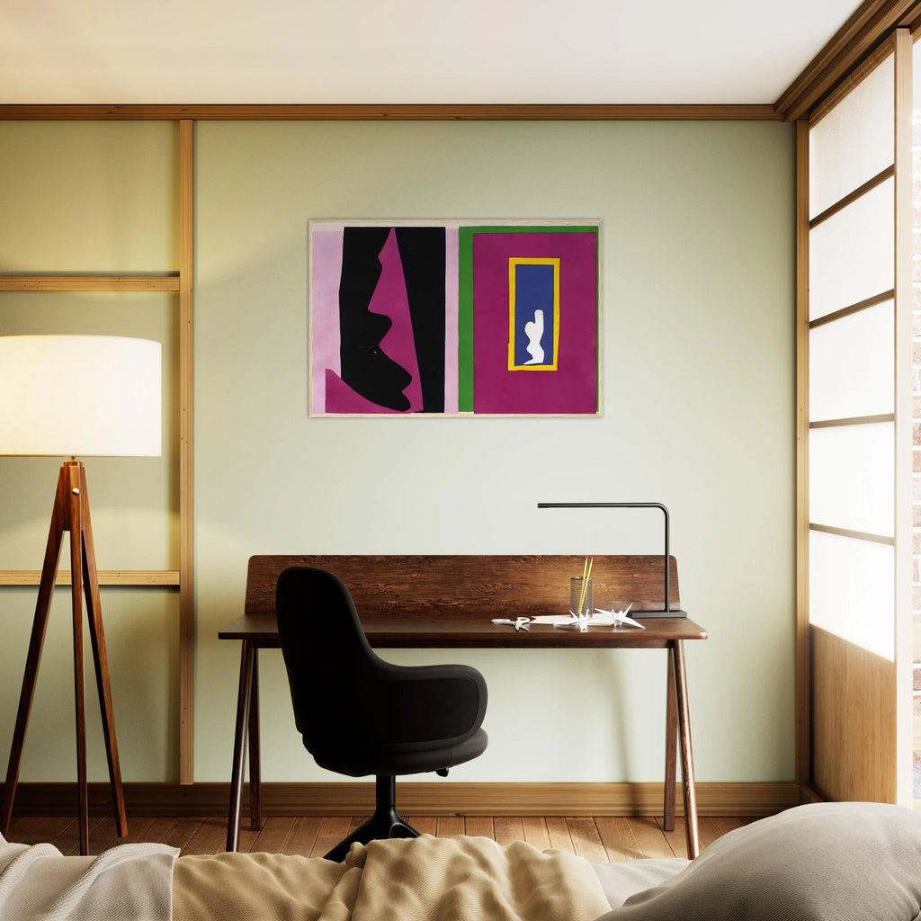 CUT OUTS Framed Poster | Henri Matisse Framed Prints Wall Art | Henri Matisse Print
