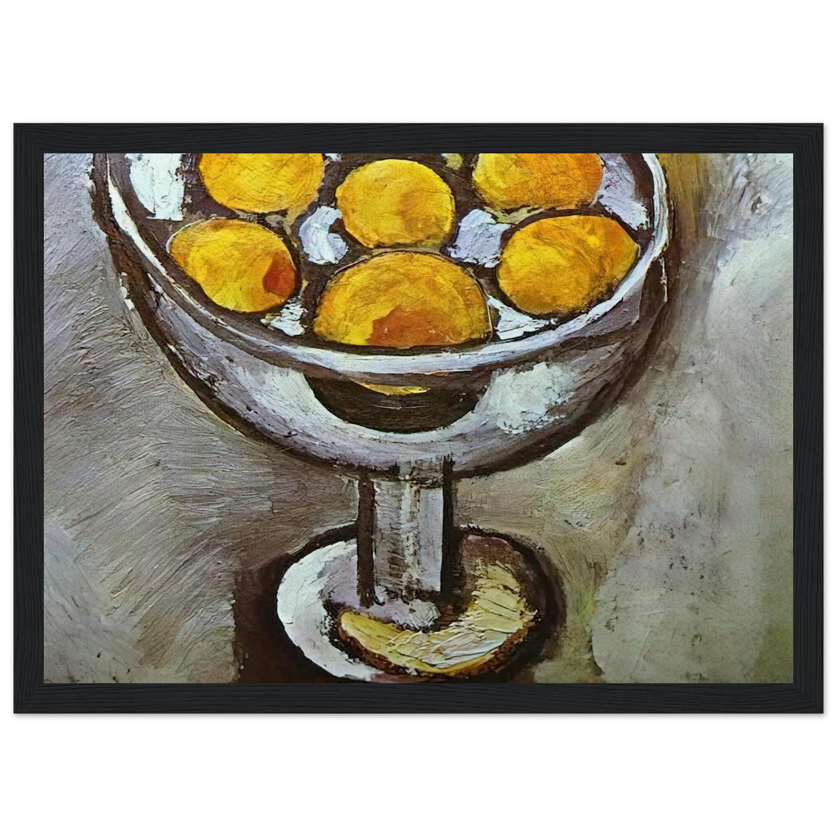 A VASE WITH ORANGES Framed Poster | Henri Matisse Framed Prints Wall Art | Henri Matisse Print