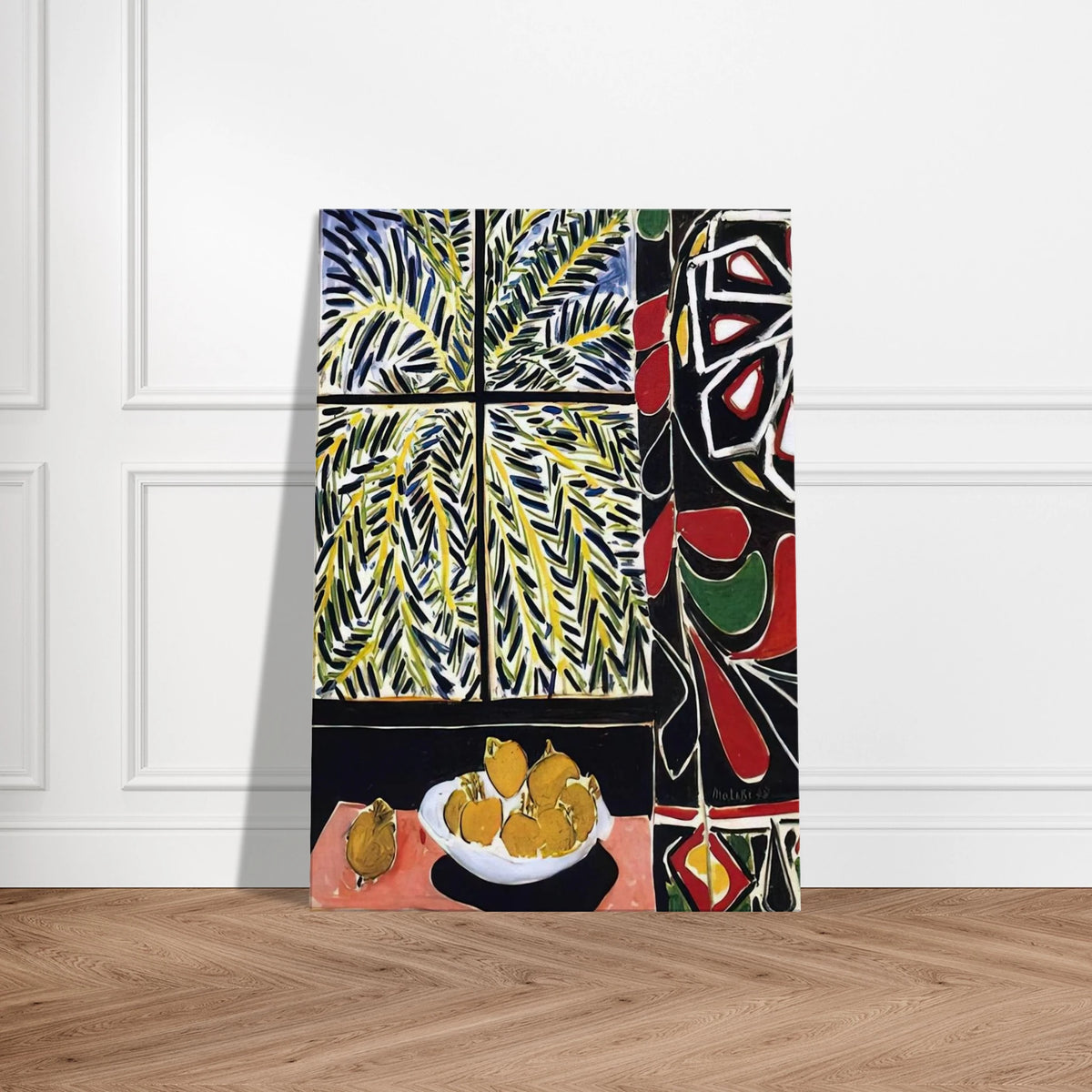 INTERIOR WITH EGYPTIAN CURTAIN 1948 Canvas | Henri Matisse Canvas | Henri Matisse Print