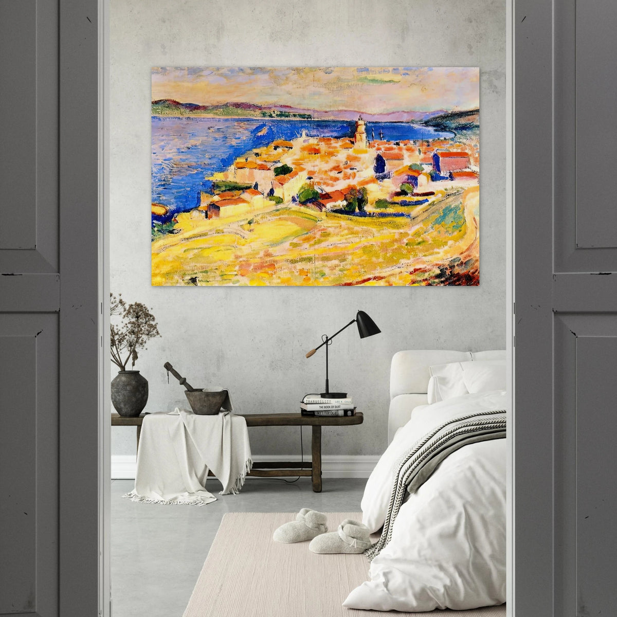 VIEW OF SAINT TROPEZ 1904 Poster | Henri Matisse Poster | Henri Matisse Print