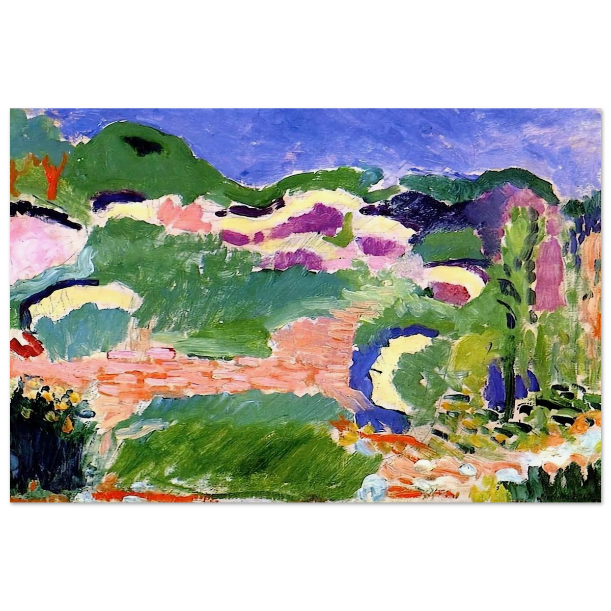 LES GENETS 1905 Poster | Henri Matisse Poster | Henri Matisse Print