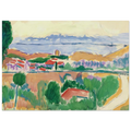 VUE DE COLLIOURE 1906 Poster | Henri Matisse Poster | Henri Matisse Print
